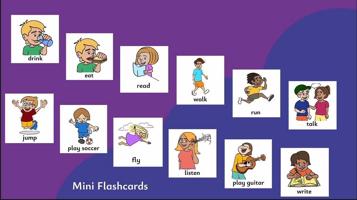 Speak-Up mini flashcards